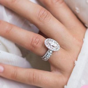 NEW LAJERRIO Wedding Ring Set